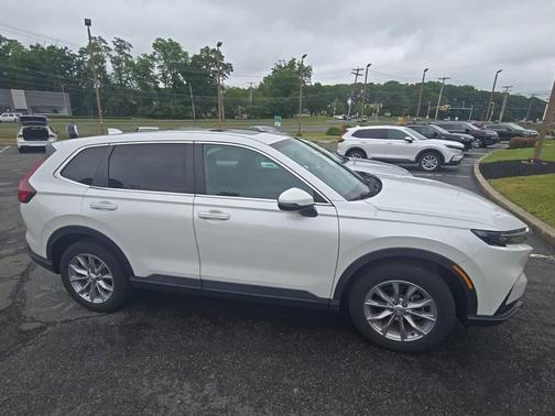 Platinum White Pearl 2023 Honda CR-V EX AWD
