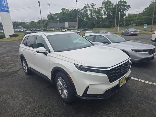 Platinum White Pearl 2023 Honda CR-V EX AWD
