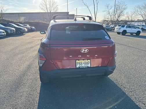 Ultimate Red Metallic 2024 Hyundai KONA SEL