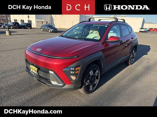 Ultimate Red Metallic 2024 Hyundai KONA SEL