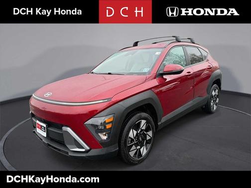 Ultimate Red Metallic 2024 Hyundai KONA SEL