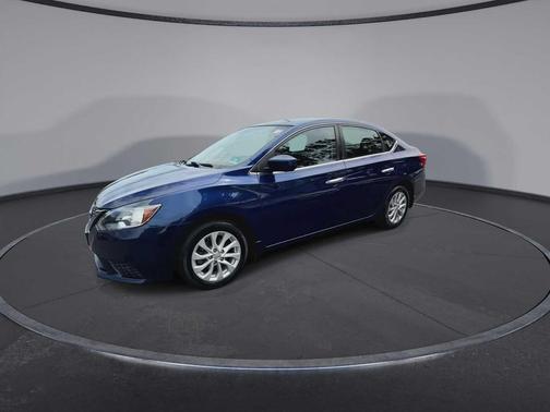 Deep Blue Pearl 2018 Nissan Sentra SV