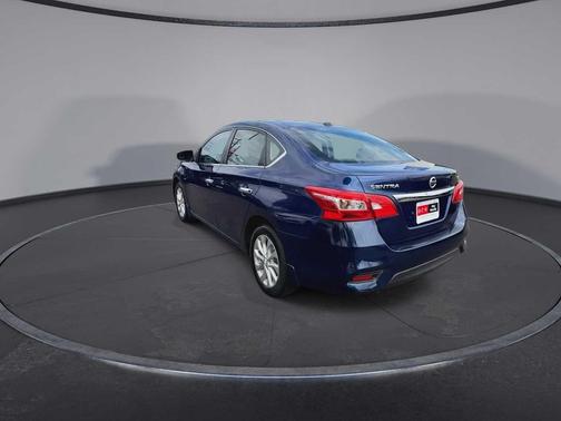 Deep Blue Pearl 2018 Nissan Sentra SV