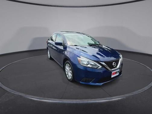 Deep Blue Pearl 2018 Nissan Sentra SV