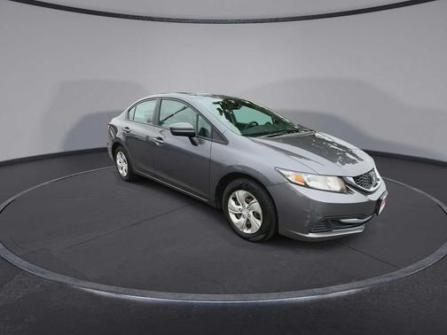 Modern Steel Metallic 2015 Honda Civic LX