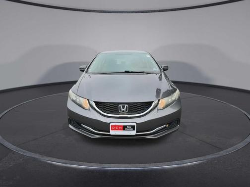 Modern Steel Metallic 2015 Honda Civic LX