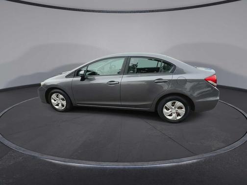 Modern Steel Metallic 2015 Honda Civic LX