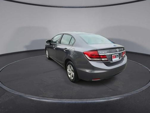 Modern Steel Metallic 2015 Honda Civic LX