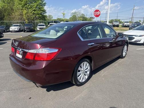 Red 2015 Honda Accord EX