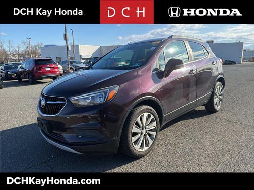 Black Cherry Metallic 2017 Buick Encore Preferred