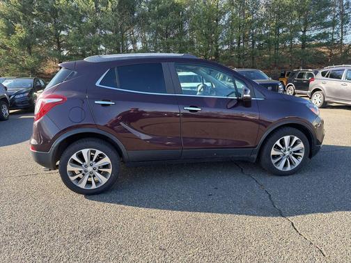Black Cherry Metallic 2017 Buick Encore Preferred