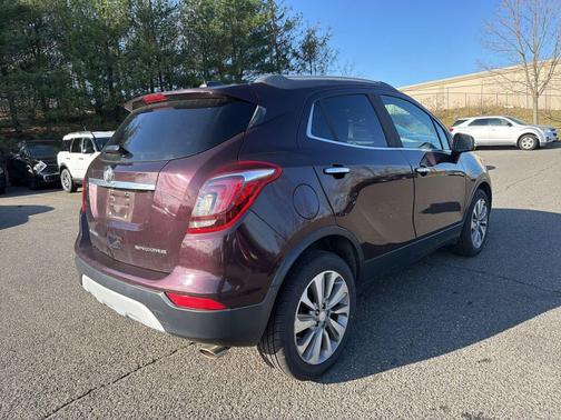 Black Cherry Metallic 2017 Buick Encore Preferred