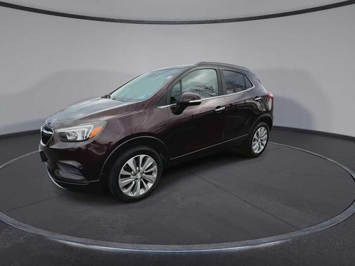 Black Cherry Metallic 2017 Buick Encore Preferred