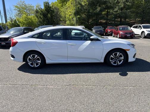 Taffeta White 2018 Honda Civic LX