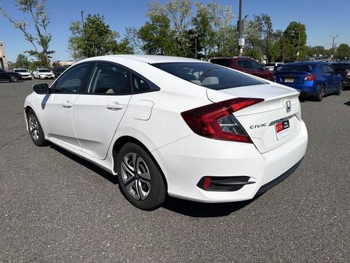 Taffeta White 2018 Honda Civic LX