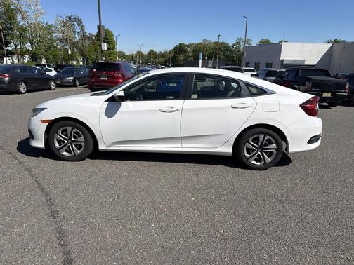 Taffeta White 2018 Honda Civic LX