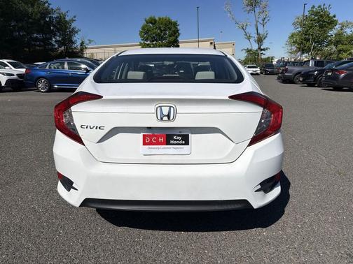 Taffeta White 2018 Honda Civic LX