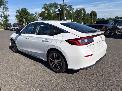 Platinum White Pearl 2023 Honda Civic LX