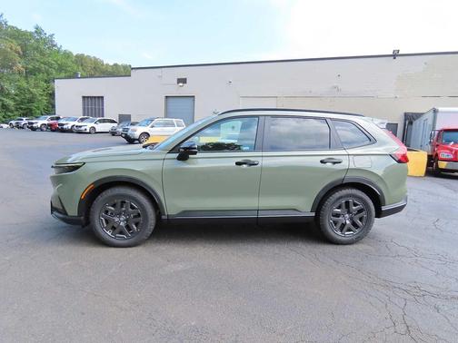 Ash Green Metallic 2026 Honda CR-V Hybrid TrailSport AWD