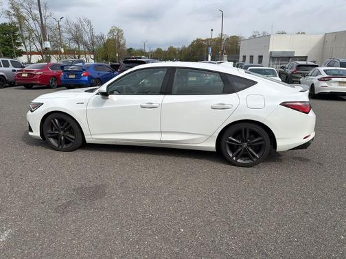 Platinum White Pearl 2023 Acura Integra A-SPEC Technology