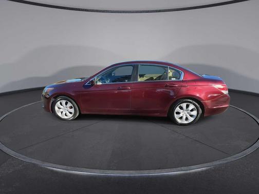 Maroon 2009 Honda Accord EX-L