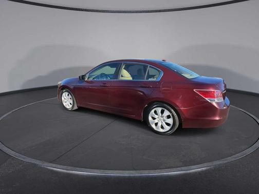 Maroon 2009 Honda Accord EX-L