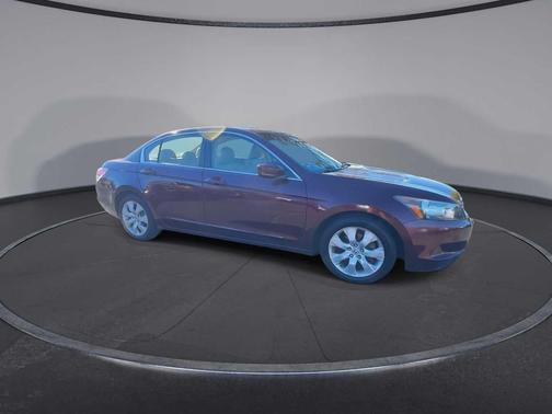 Maroon 2009 Honda Accord EX-L