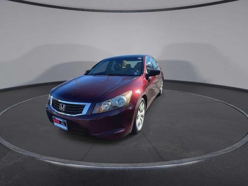 Maroon 2009 Honda Accord EX-L