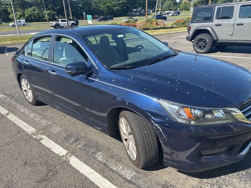 Blue 2015 Honda Accord EX