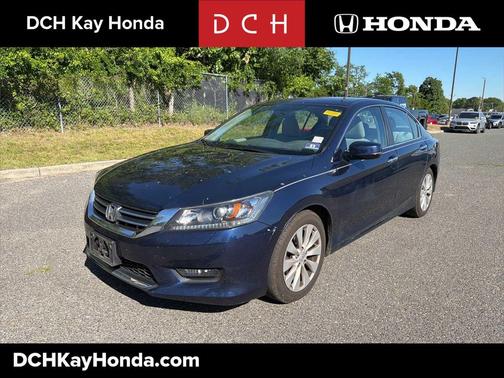 Blue 2015 Honda Accord EX