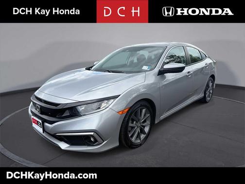 Lunar Silver Metallic 2019 Honda Civic EX