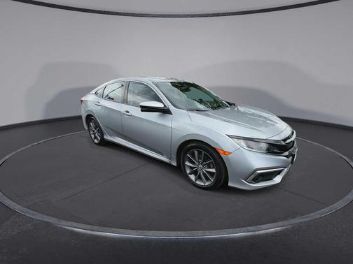 Lunar Silver Metallic 2019 Honda Civic EX