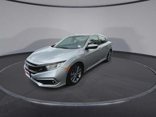 Lunar Silver Metallic 2019 Honda Civic EX