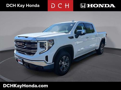 Summit White 2025 GMC Sierra 1500 SLT