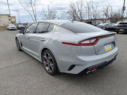 Ceramic Silver 2018 Kia Stinger GT1