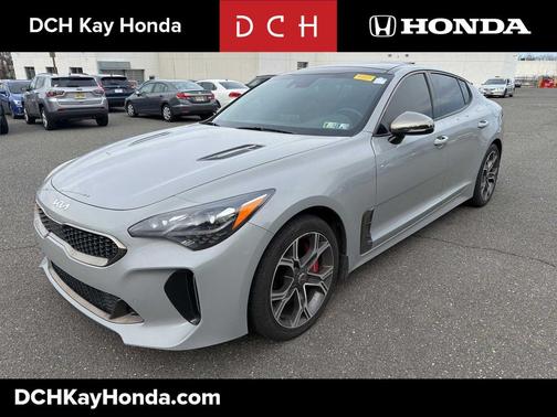 Ceramic Silver 2018 Kia Stinger GT1