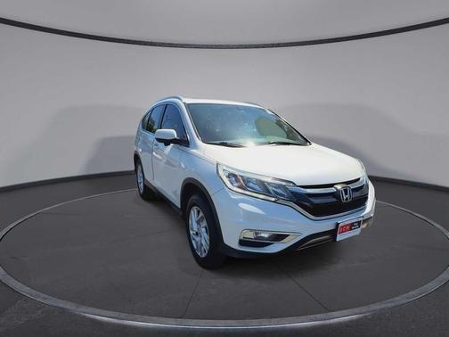 White Diamond Pearl 2015 Honda CR-V EX-L