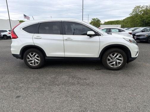 White Diamond Pearl 2015 Honda CR-V EX-L