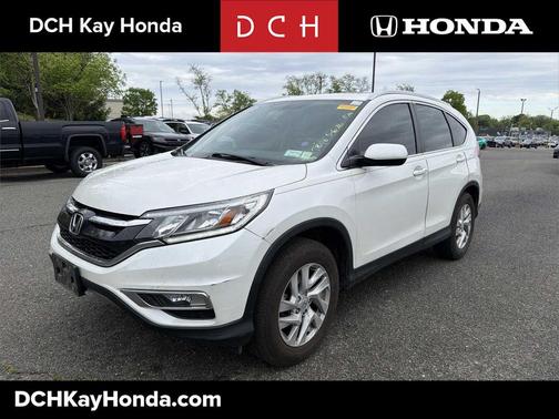 White Diamond Pearl 2015 Honda CR-V EX-L