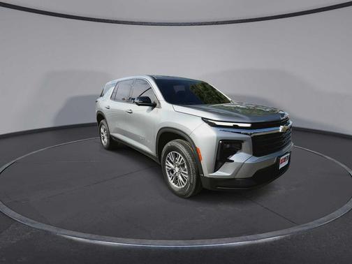 Sterling Gray Metallic 2024 Chevrolet Traverse LS