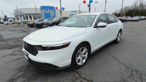 Platinum White Pearl 2023 Honda Accord LX 1.5T