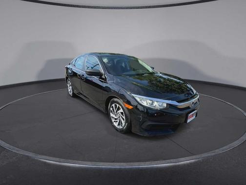 Crystal Black Pearl 2016 Honda Civic EX