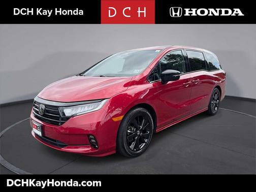 Radiant Red Metallic II 2024 Honda Odyssey Sport