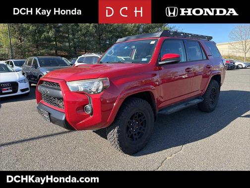 Barcelona Red Metallic 2017 Toyota 4Runner TRD Pro