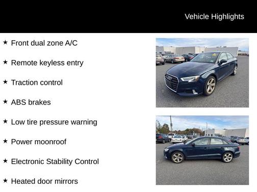 2018 Audi A3 2.0T Premium