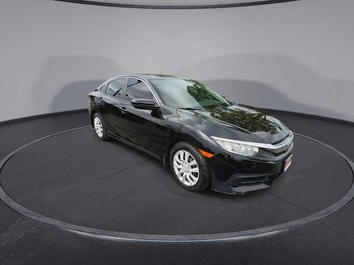 Crystal Black Pearl 2017 Honda Civic LX