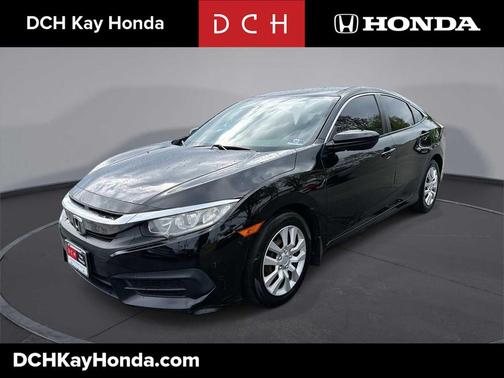 Crystal Black Pearl 2017 Honda Civic LX