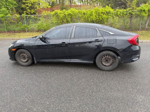 Crystal Black Pearl 2017 Honda Civic LX