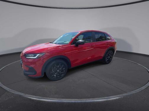 Milano Red 2024 Honda HR-V AWD Sport