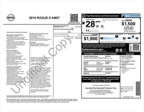 2015 Nissan Rogue S